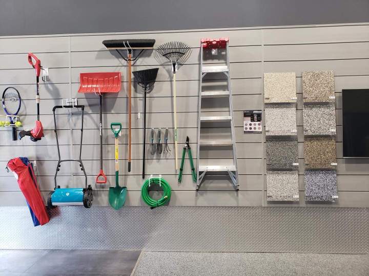 Garage Storage Slatwall System Concord