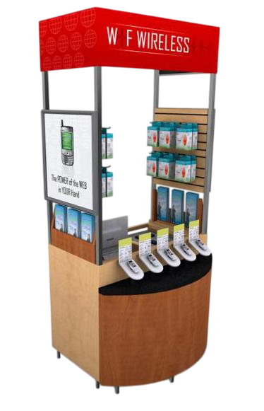 Sales display stand design Concord