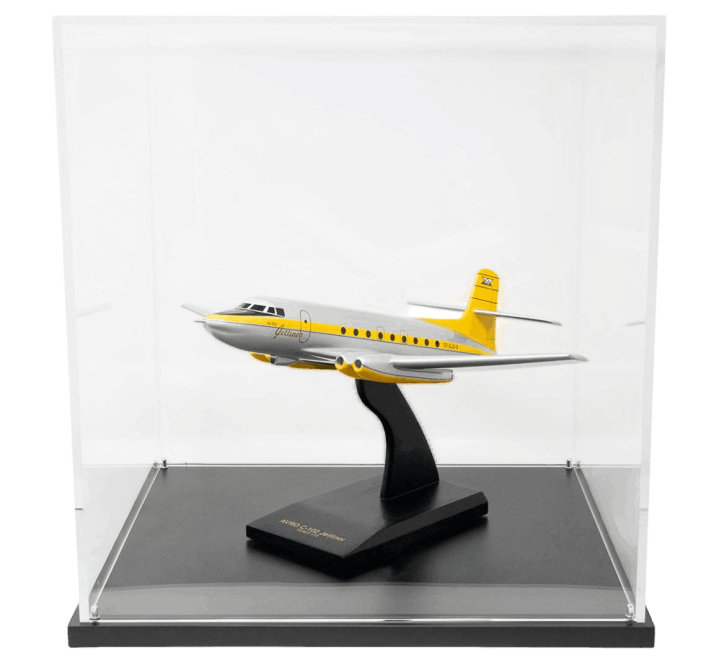 Transparent Acrylic Display for Model Airplane Concord 