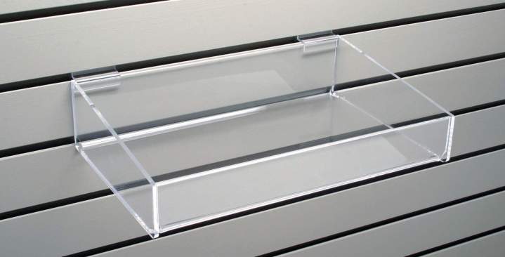 Clear Acrylic Wall Shelf Concord