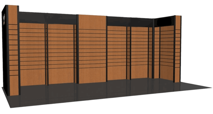 Modern Modular Display Stand, Concord