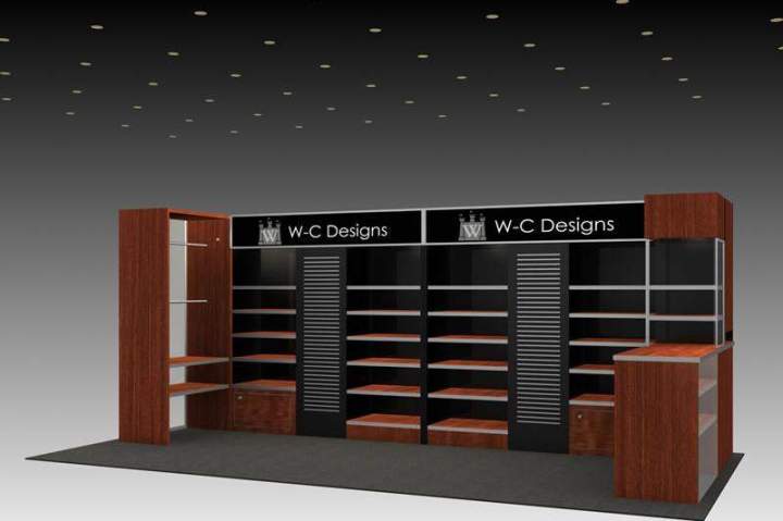 Modular Exhibition Booth Setup, Concord