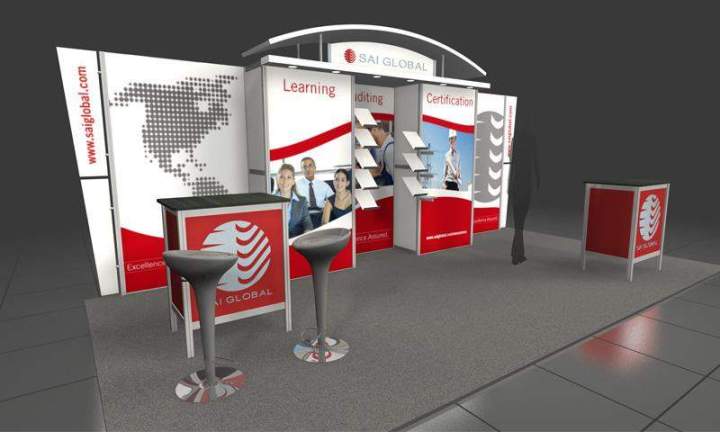 Reconfigurable Trade Show Display, Concord