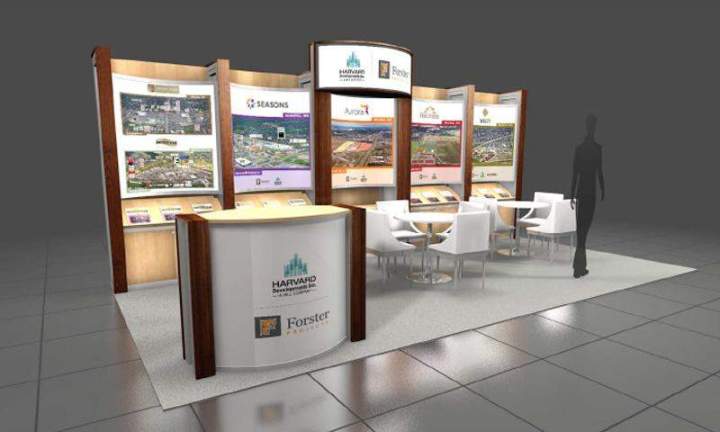 Sleek Modular Expo Booth, Concord