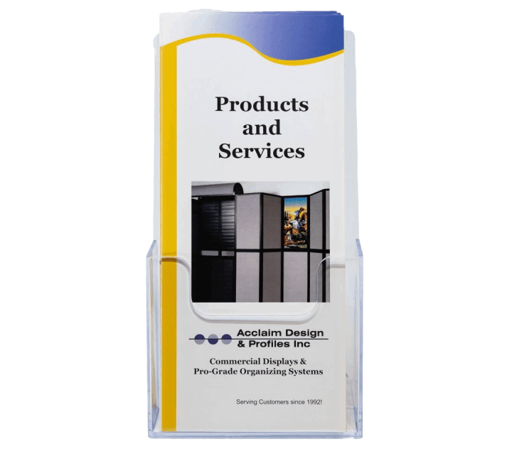 Acrylic Brochure Holders Concord