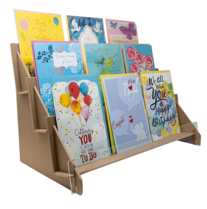 Multi-tiered Wooden Display Stand Concord